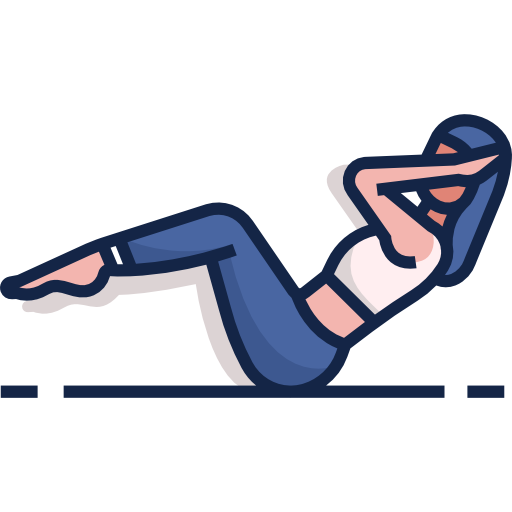 woman doing seated twist