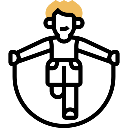 person tying running shoes