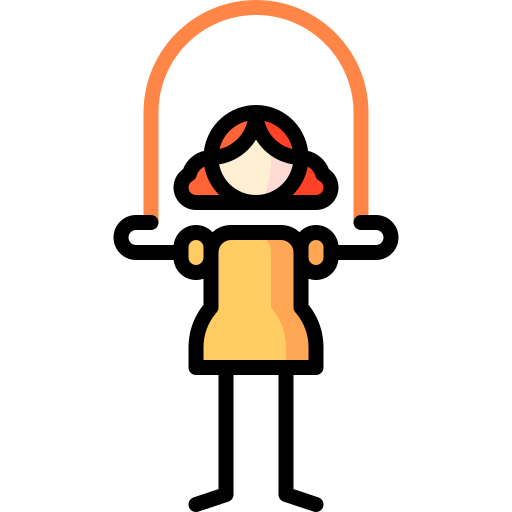 girl jumping rope