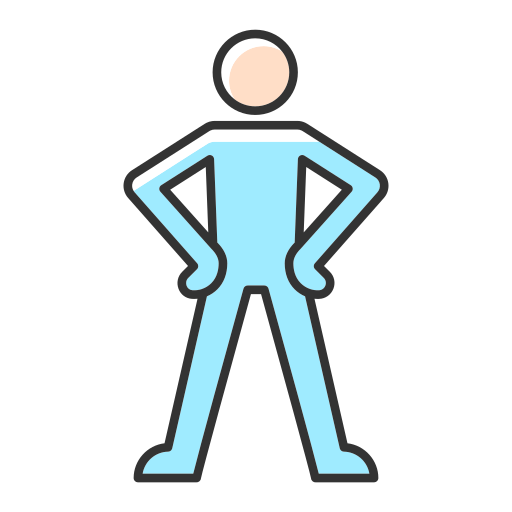 person doing hip exercises
