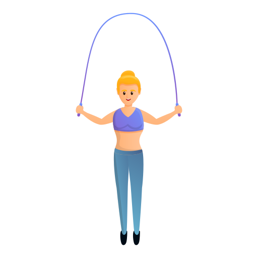 woman jumping-rope